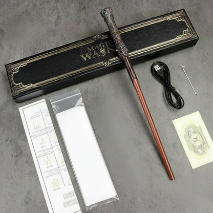 🪄 Magiczna Różdżka z Efektem Ognia – inspirowana światem Harry’ego Pottera ⚡