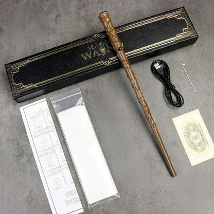 🪄 Magiczna Różdżka z Efektem Ognia – inspirowana światem Harry’ego Pottera ⚡
