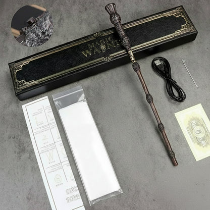 🪄 Magiczna Różdżka z Efektem Ognia – inspirowana światem Harry’ego Pottera ⚡